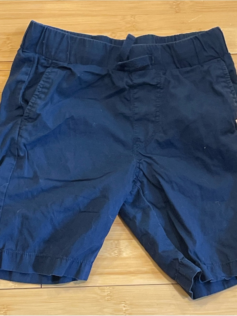 LIKE NEW! H&M Kids Toddler Baby Kids Cotton Play Shorts Navy Blue Sz 4-5